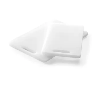 HENDI Schneidebrett HDPE 1-tlg. 25 x 15 cm Weiß