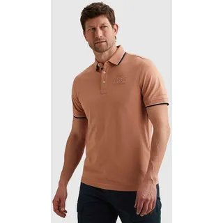 PME Legend Short sleeve polo stretch pique rosa 3XL