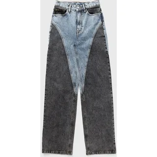 Straight Patchwork Jeans