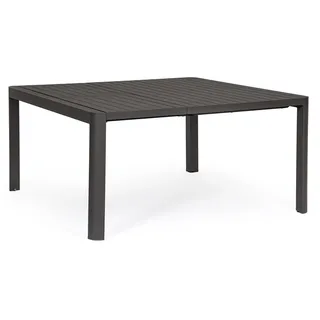 BIZZOTTO Kiplin Esstisch 149 x 78 x 97 cm Anthrazit/Grau