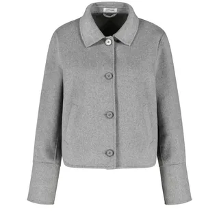GERRY WEBER Jackenblazer Kurze Blazerjacke mit Wollanteil
