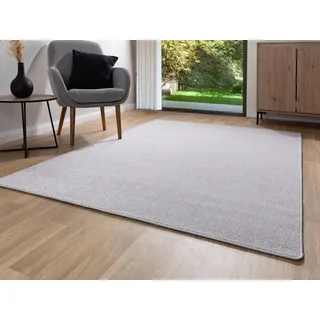 Steffensmeier Ibiza Kurzflorteppich 200 x 300 cm Grau