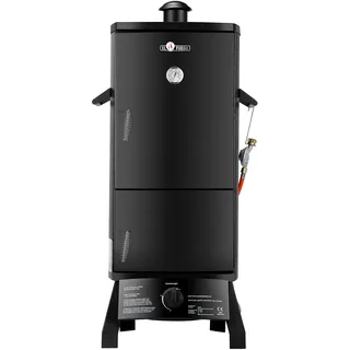 Gasgrill "PORTLAND" von El Fuego® | inkl. Gasschlauch und Druckminderer | inkl. Wasserschale & Smokebox | Räuchergrill | Smoker | AY 317