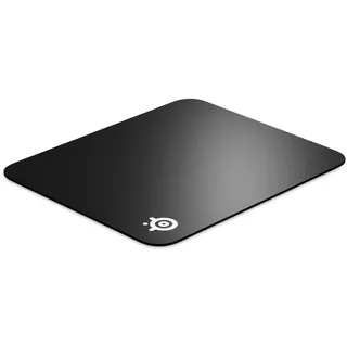 SteelSeries QcK Hard - Gaming Mauspad - verbesserte Oberflächentextur - Mittelgroße - Schwarz (320mm x 270mm x 6mm)