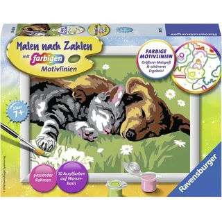 Ravensburger Malen nach Zahlen 28015 13 x 18 cm Gelb/Mehrfarbig