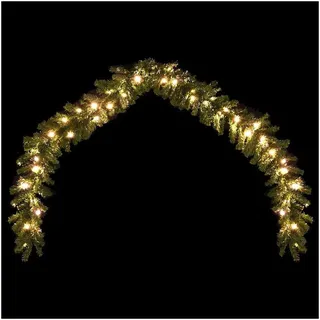 vidaXL Weihnachtsgirlande LED 5 m Grün