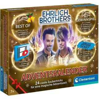 CLEMENTONI Ehrlich Brothers Adventskalender der Magie 2025 59407