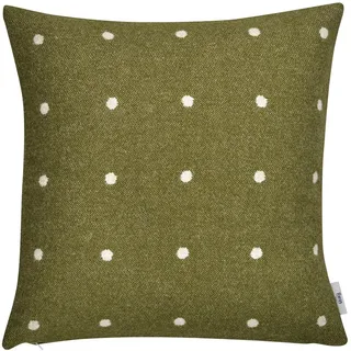 Røros Tweed - Pastille Kissen, 50 x 50 cm, green moss