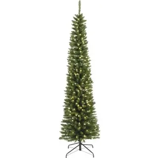 künstlicher LED Weihnachtsbaum Tannenbaum Everlands Pencil 380 LEDs Ø 70 cm H 24