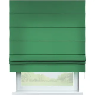 Dekoria Raffrollo Padva, Stoff Loneta, grün, 120 x 150 cm