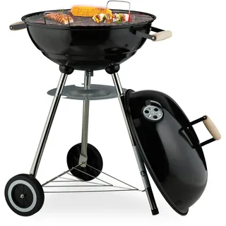 Kugelgrill Grill Holzkohlegrill Smoker Kohlegrill Grillwagen Rundgrill Holzgrill
