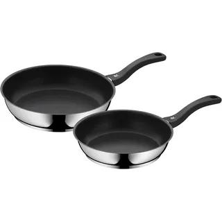 WMF Devil Pfannenset 2-Teilig, Bratpfanne 28 Cm + 24 Cm, Pfanne Induktion, Croma