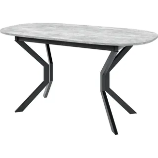 masseno Vito 80 x 77 x 150 cm grau