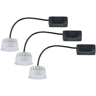 Paulmann Einbauleuchte 3er Set rund 50mm 3x6W 2700K Satin