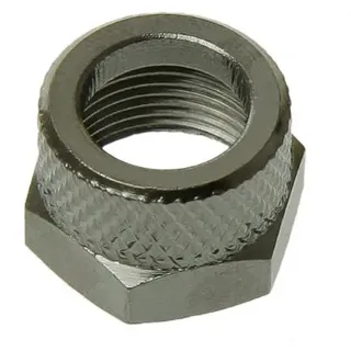 Überwurfmutter 10mm - black nickel
