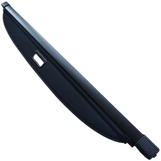 GEPCO Laderaumabdeckung Rollo kompatibel mit Mercedes-Benz ML (W164) 2005-2011 | Kofferraumabdeckung Hutablage Gepäckraumabdeckung | Kofferraumrollo Sichtschutz Schwarz | OEM A1648100109