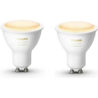 Philips Hue White Ambiance 62929800 5W GU10 2 St.