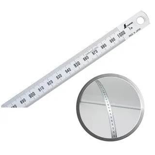 FAMEX Shinwa 29033 Edelstahllineal flexibel 100 cm