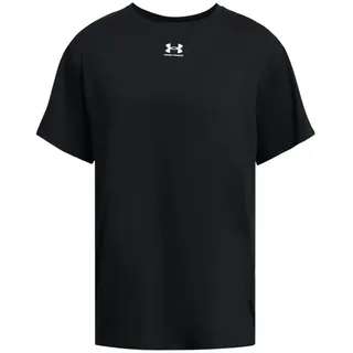 Under Armour Campus Oversize T-Shirt Damen 001 black/white M