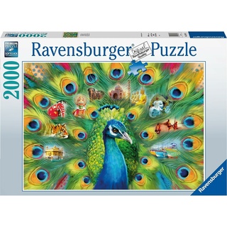 Ravensburger Land of the Peacock Jigsaw puzzle 2000 pc(s) Animals (2000 Teile)