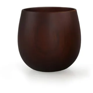 VOANZO Jujube Holzbecher Holz Teebecher für Kaffee Bier Tee Saft Milch Reisegeschirr Trinkgeschirr Japan Kitchen Bar Supplies (braun)