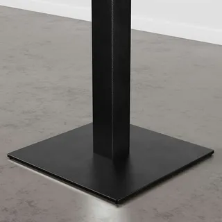 BIG Möbel GmbH Bistrotisch 80x80 cm | Walnuss | Gusseisengestell