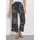 Damen Gr 38 Länge 26 schwarz-weiß schwarzest blau 38 26