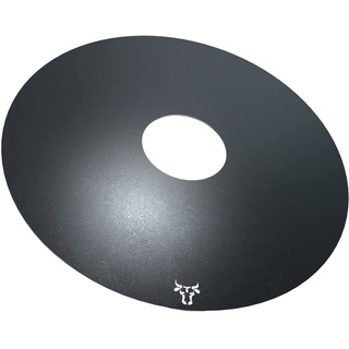 tuning-art GR01 Grillring | Grillplatte | Feuerplatte | Plancha | BBQ-Platte - für Weber, Größe:ø 80cm