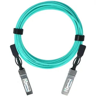 BlueOptics AOC-SFP28-CABLE-7M-BO InfiniBand-Kabel Blau