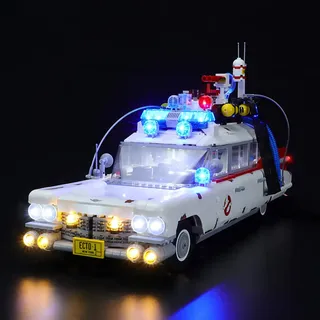 Beleuchtung Led Licht Set für (Ghostbusters Ecto-1), Beleuchtungsset Kompatibel mit Lego-10274 (Nur Beleuchtung, Ohne Modell Set)