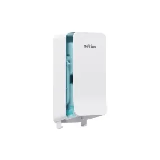 Satino HYGINITY Toilettenpapier Spender – Doppelrollenspender - Made in Germany – Toilettenpapierspender JT3 weiß