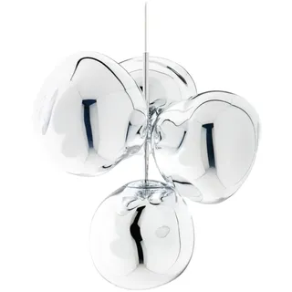 Tom Dixon Pendelleuchte Melt Chandelier Small Silver