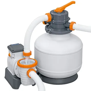 BESTWAY Flowclear Sandfilteranlage mit Zeitschaltuhr 5.678 l/h 230 W (2024)