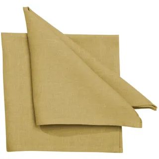 Pichler Tischset, Gelb, Textil, Uni, rechteckig, 35x50 cm, Wohntextilien, Tischwäsche, Tischsets