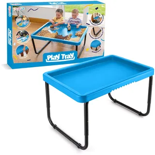 Play Tray Aktivitätstisch für Kinder, sensorischer Kinderspieltisch, Wasser- und Sand-Spieltisch, für den Innen- und Außenbereich