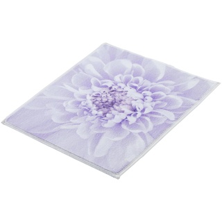 Kleine Wolke Badteppich Dahlia 50 x 60 cm Polyester Violett Lila