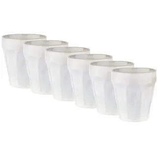 Butlers Kaffeetasse BERGAMO 6er-Set in Weiß | Gr.: onesize