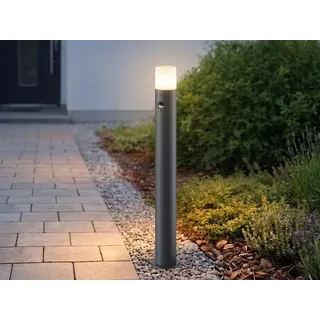 meineWunschleuchte Wegeleuchte Aluminium 80 cm mit Bewegungsmelder anthrazit