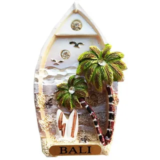 3D-Kühlschrankmagnet, Bali-Inseln, Indonesien, Souvenir, Geschenk, Kühlschrank-Dekoration, magnetische Aufkleber-Kollektion
