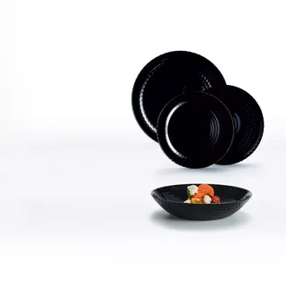 Tafelservice für 6 Personen Geschirr Set Diwali Granit 18 Tlg.  LUMINARC