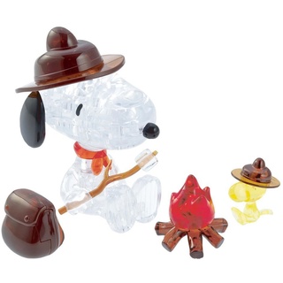 HCM Kinzel - Crystal Puzzle - Snoopy Camping