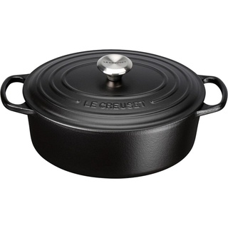 Le Creuset Signature, Pfanne + Kochtopf, Schwarz