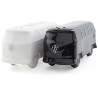BRISA VW Collection T1 Bus Pfefferstreuer 2-teilig Schwarz/Weiß