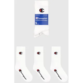 Champion 3er Pack Sportsocken Kinder Weiß 31-34