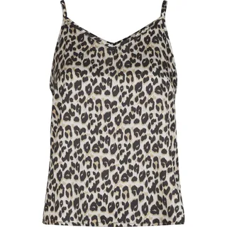 URBAN CLASSICS Ladies Leo Slip Top Braun S