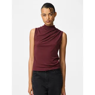 Pieces Pcmadison Sl Draped Top Noos Bc Rot M