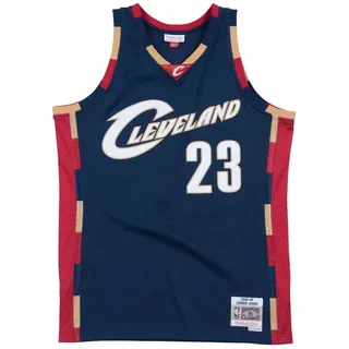 Mitchell & Ness NBA Trikot ceveand cavaiers ebron James L, Blau,