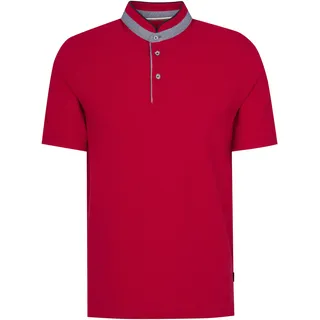 Poloshirt BUGATTI Gr. L, rot Herren Shirts Kurzarm mit Stehkragen