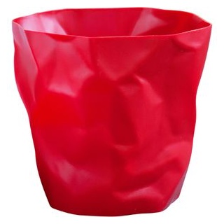 Essey Papierkorb 10491, Bin Bin, rot, rund, aus Kunststoff, 14 Liter