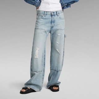 Bowey 3D Carpenter Loose Jeans - Hellblau - Damen - 28-32